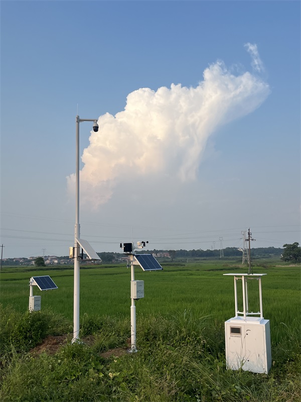 江西丰城-智慧农业-智慧水稻示范区-田间监测点-四情监测设备
